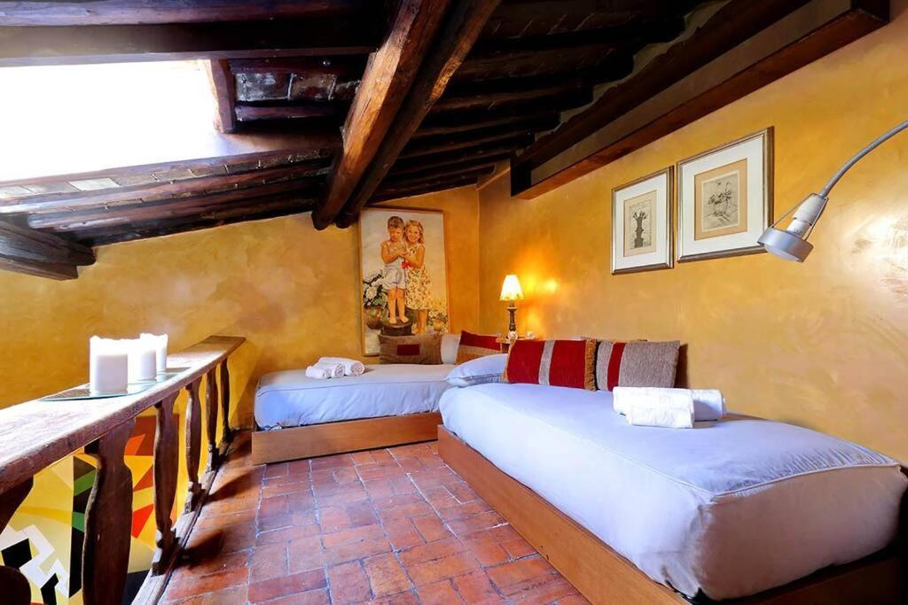 Spectacular Luxury Flat In Trastevere Рим Экстерьер фото