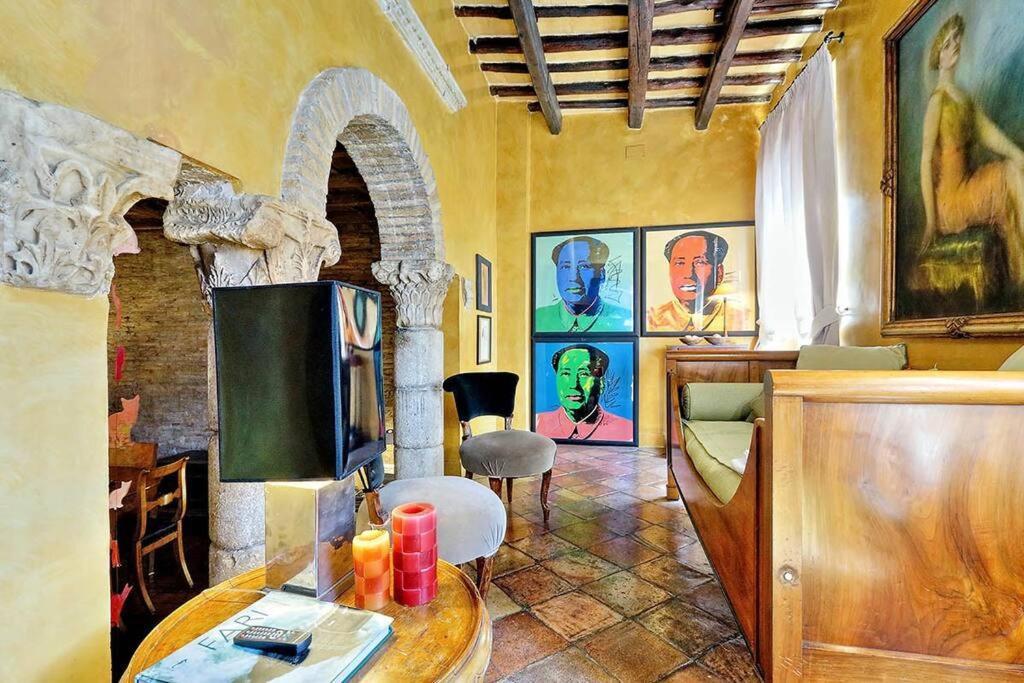 Spectacular Luxury Flat In Trastevere Рим Экстерьер фото
