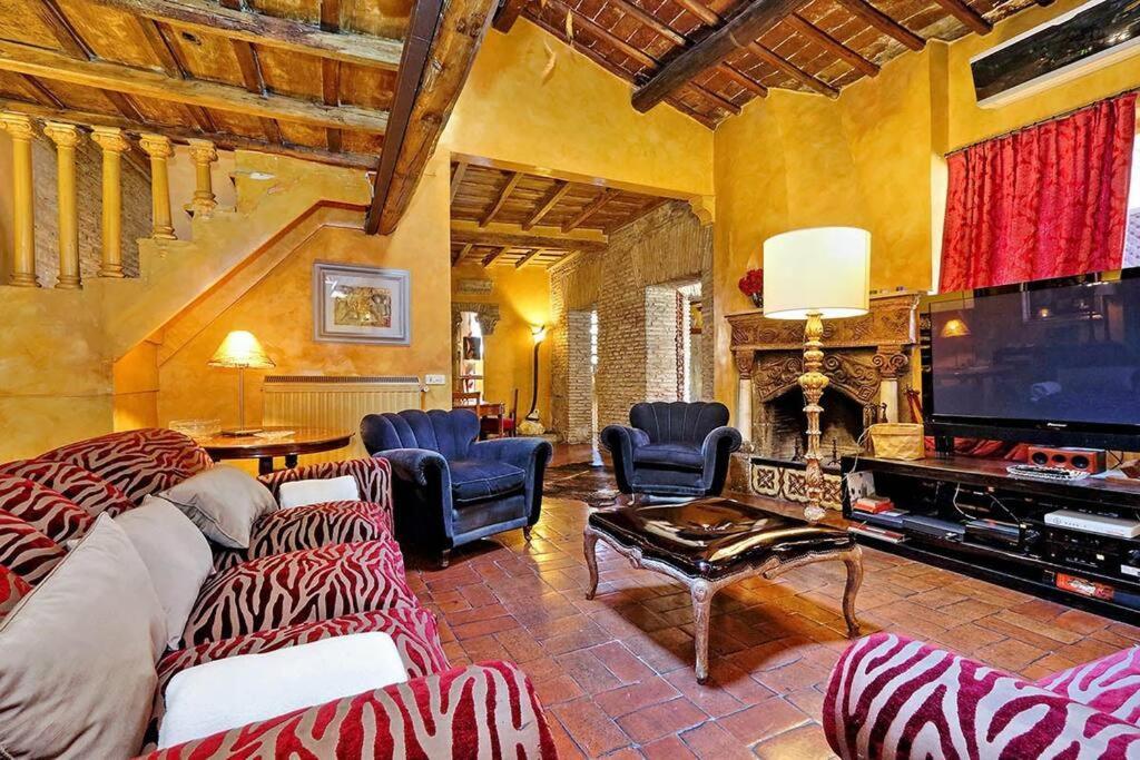 Spectacular Luxury Flat In Trastevere Рим Экстерьер фото