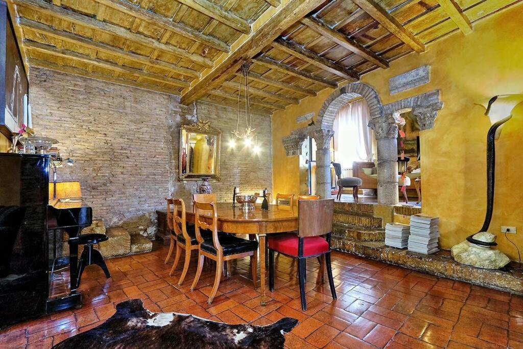 Spectacular Luxury Flat In Trastevere Рим Экстерьер фото