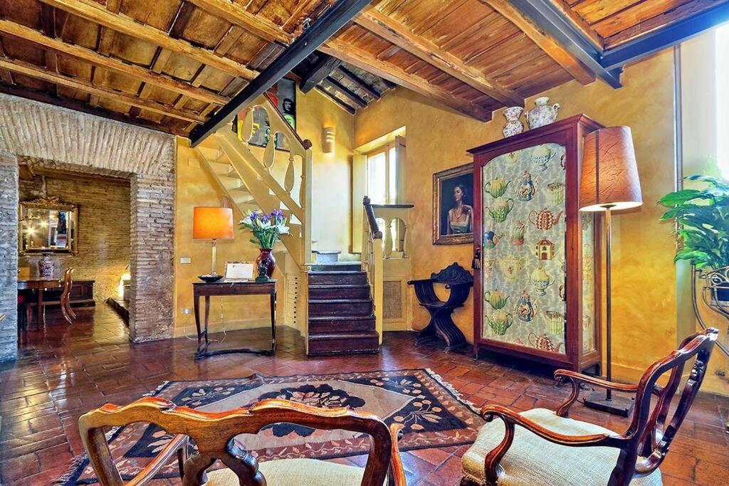 Spectacular Luxury Flat In Trastevere Рим Экстерьер фото