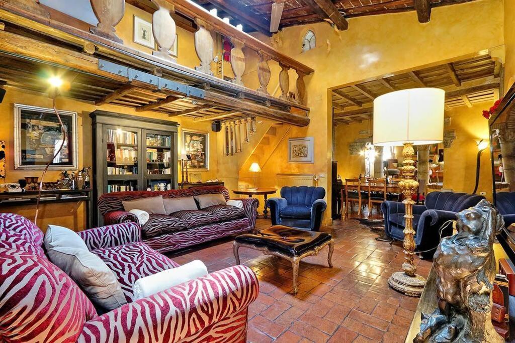 Spectacular Luxury Flat In Trastevere Рим Экстерьер фото