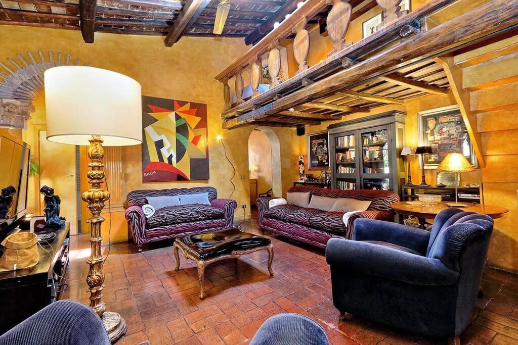Spectacular Luxury Flat In Trastevere Рим Экстерьер фото